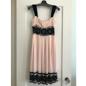 Diane von Furstenberg | Beaded Blush Pink Dress